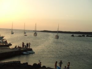Linosa, zona pozzolana